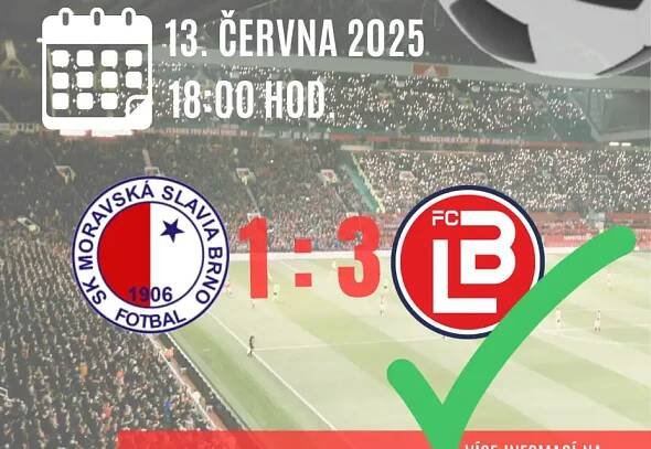 SK Moravská Slavia Brno 'A tým' : FC Boskovice  Letovice 1:3