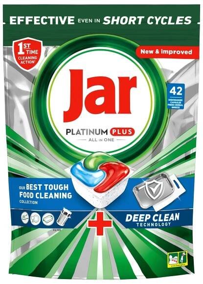 Jar Platinum plus All in1 Tablety do myčky v akci