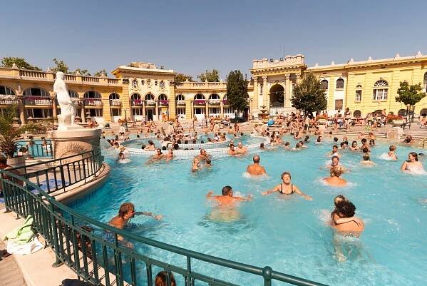 Budapest's thermal spas have been popular for 100 years