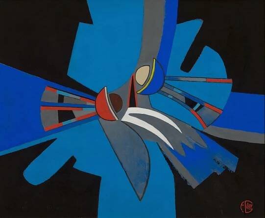 Françoise Gilot: Colliding Comets