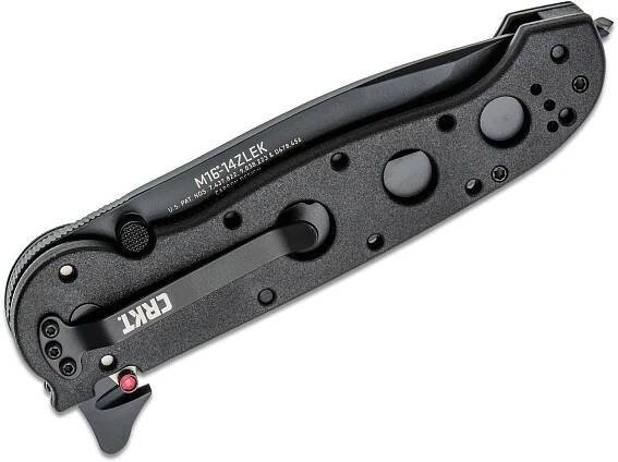 CRKT M16® - 14ZLEK TANTO BLACKOUT WITH TRIPLE POINT™ SERRATIONS CR-M16-14ZLEK - Vreckové nože | KNIFESTOCK