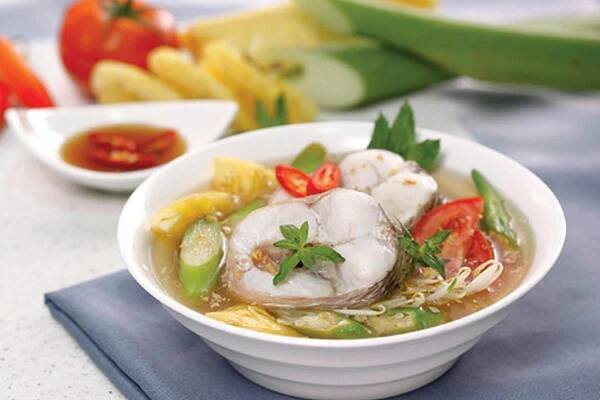 Canh chua thơm cá lóc