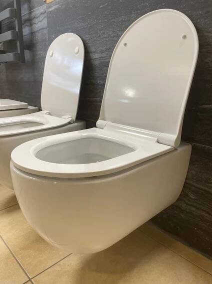 V-TONDO závěsné WC Rimless 54 cm vč. sedátka