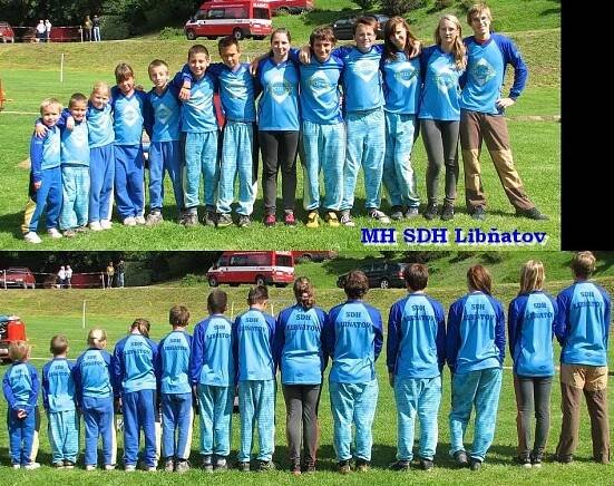 Foto týmů hasičského sportu v dresech od českého výrobce dresů a týmového oblečení Bison sportswear