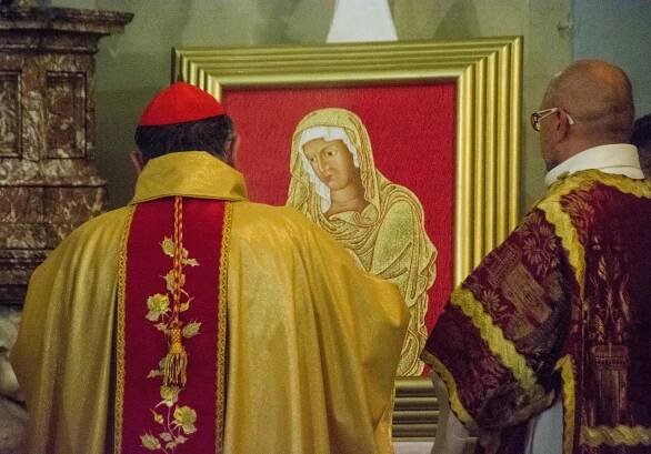 OSLJ » Lidická Madona v Římě