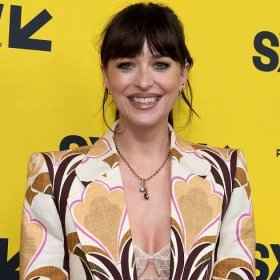 Dakota Johnson Just Wore a Sheer Nude Corset on the SXSW Red Carpet—See Photos