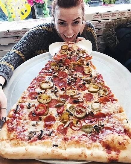 Home of the Super Slice - Pizza Barn, Yonkers