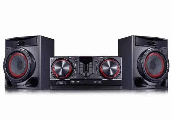 LG XBOOM CJ44 Mini HiFi Multimedia + Karaoke + Auto DJ Home Theater - Brand New