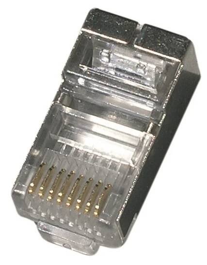 Síťový keystone JK FTP CAT.5E RJ45-15UG stíněný lanko UP09A