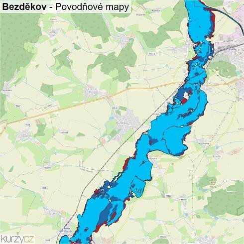 Bezděkov - mapy | Kurzy.cz