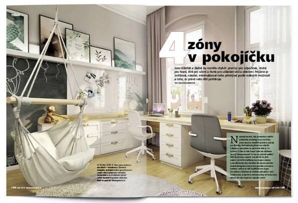 Víte, jak by měl vypadat pokojíček školáka? Marianne Bydlení vám poradí.