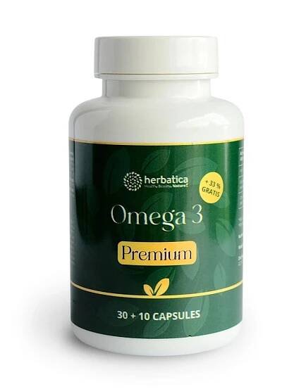 Omega 3 Premium – 40 kapslí – Herbatica