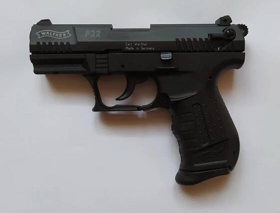 Umarex Walther P22 BLK, 9 mm P.A.K. - Sběratelské zbraně