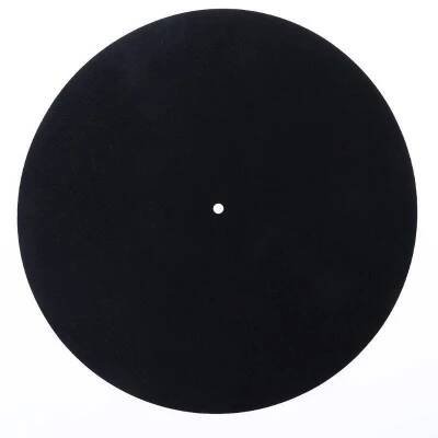 Slipmat filcová podložka pro gramofon - černá