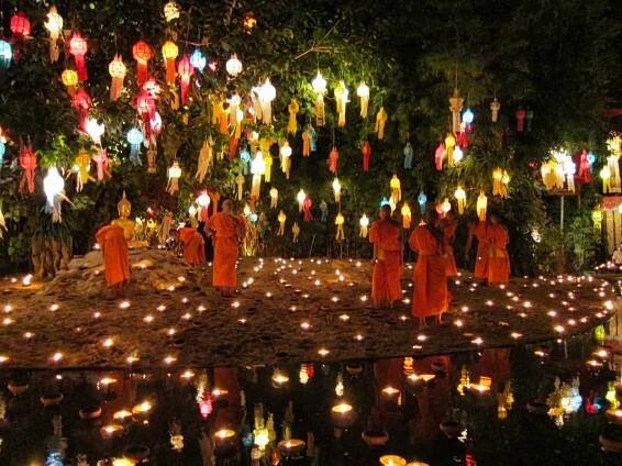 Wat Phan Tao Loy Krathong Chiang Mai – TIMEtoMOSEY