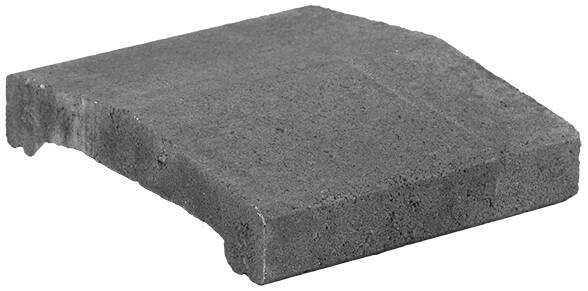 KB-BLOK ps-20 A 250 plotová stříška přírodní (128) | Betonové prvky zděné ploty