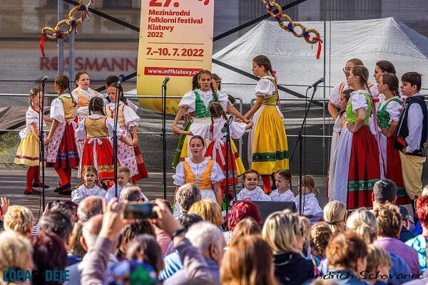 MFF Klatovy - vystoupení na Kolonádě
