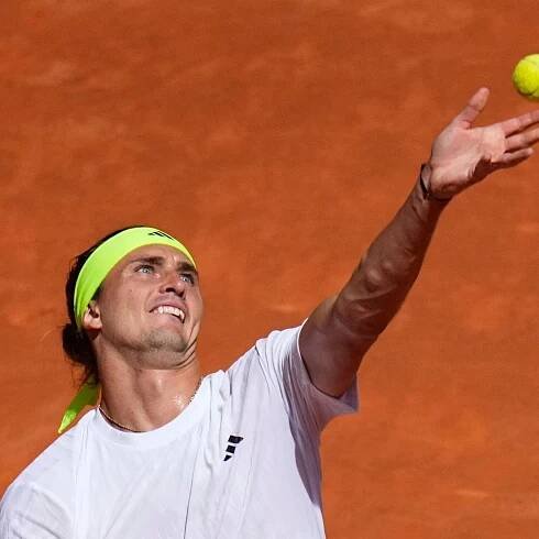 Alexander Zverev warned for taking picture of ball mark during Madrid Open win