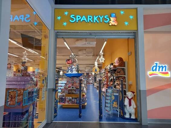 Prodejna hraček SPARKYS Praha OC Novo Plaza | Sparkys