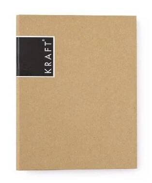 Karton PP Karis blok A5 lamino KRAFT nature