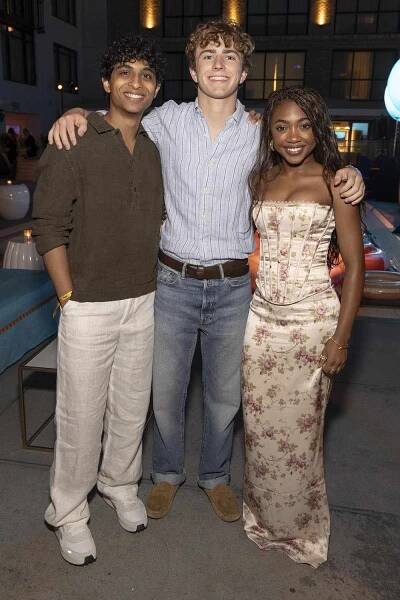 Disney Entertainment talent and executives gather at The 2025 SDCC Disney Entertainment Talent Mixer, an exclusive rooftop reception to celebrate this year’s Comic-Con programming. ARYAN SIMHADRI, WALKER SCOBELL, LEAH SAVA JEFFRIES