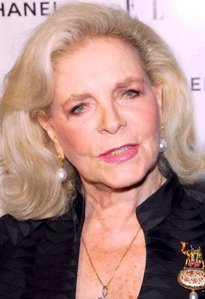 Lauren Bacall: *16.9.1924 – †12.8.2014, americká filmová a divadelní herečka