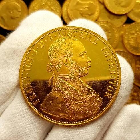 4 Dukát 1915, PŮVODNÍ! František Josef I.