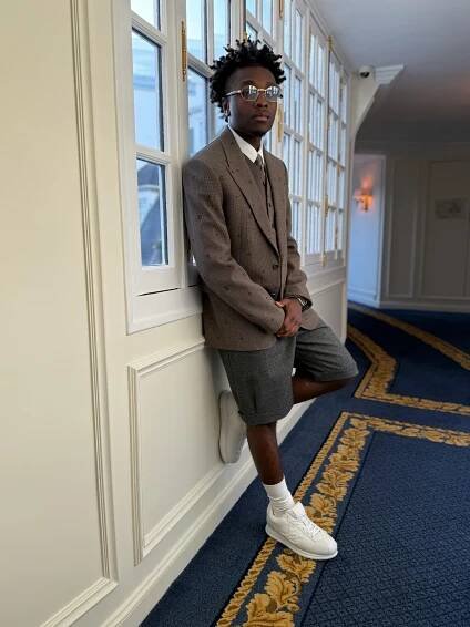 Miles Caton - Louis Vuitton’s Men’s Spring/Summer 2026 show in Paris