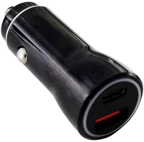 IWH Dual USB-C autozástrčka 2,1 Proudová zatížitelnost (max.)=2.1 A 12 V, 24 V