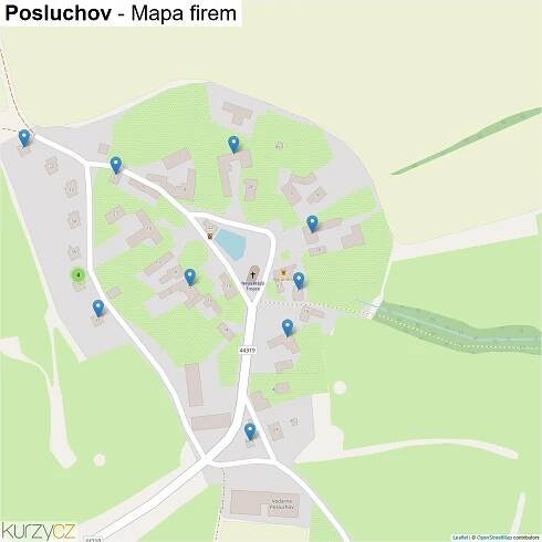 Posluchov - mapy | Kurzy.cz