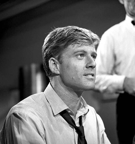 Robert Redford In The 1962 Episode &Amp;Quot;A Piece Of The Action&Amp;Quot; Of The Television Series 'The Alfred Hitchcock Hour'.