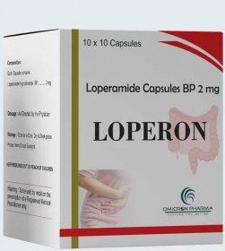 Loperon - Loperamide Capsules BP 2mg