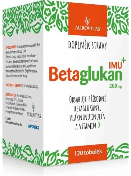 Gynpharma Betaglukan IMU 200 mg 120 tablet