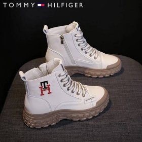 Dámské zateplené zimní boty Tommy Hilfiger® 2024 pohodlné, neklouzavé každodenní boty