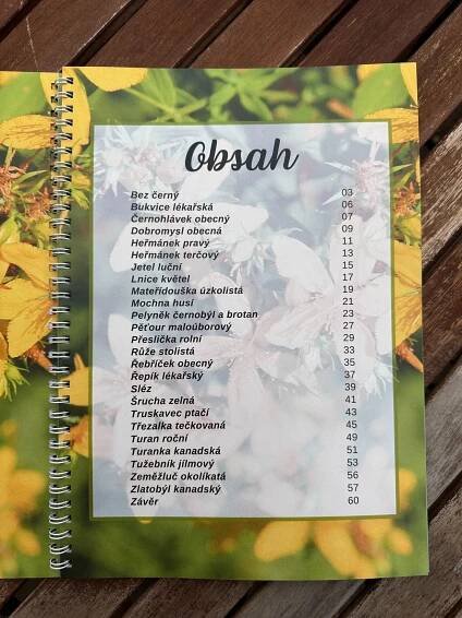 Objednávka tištěných bylinkových knih - Melodie přírody