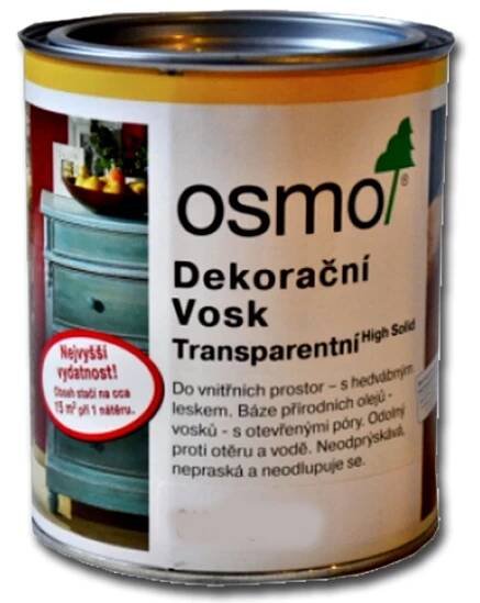 OSMO Color Dekorační vosk transparentní 0,125 l bříza od 303 Kč