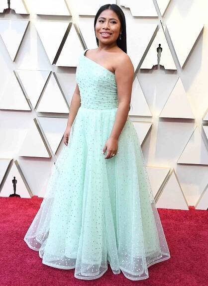Roma Star Yalitza Aparicio's Mexican Hometown Honored Her Oscar Nomination with a Watch Party