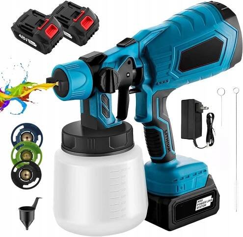 ELEKTRICKÁ MALÍŘSKÁ PISTOLE KOMPATIBILNÍ S AKUMULÁTORY MAKITA 18V 250W
