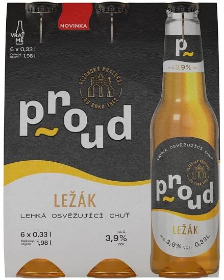 Proud Pivo ležák 6pack