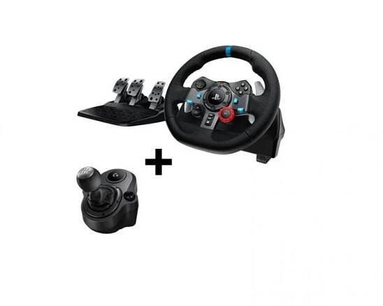 Volant Logitech G29 (Ostrava-jih) k zapůjčení za 250 Kč/den v půjčovně Půjčovna herních konzolí a virtuální reality | Půjčím.to