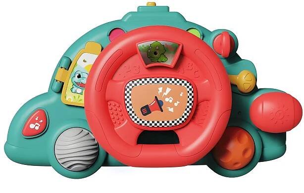Aga4Kids Interaktivní volant s dinosaury