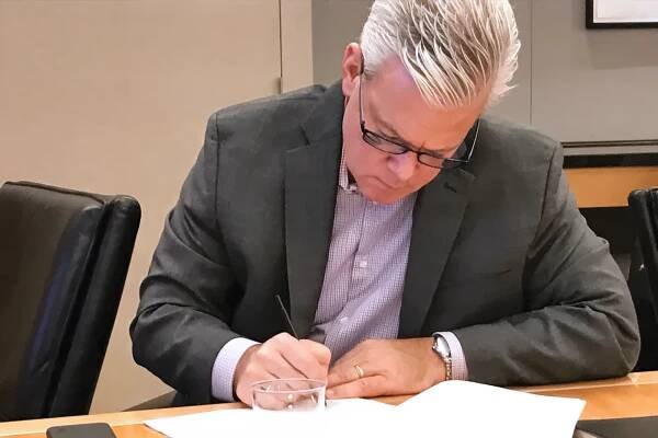 Bill Dwyer is attending his last meeting at EY before retirement.