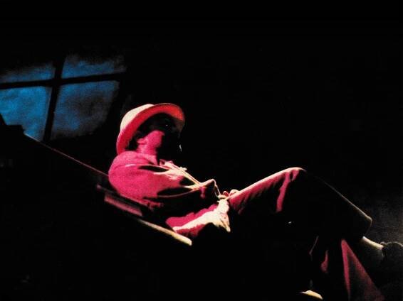 Lucio Dalla onstage by Daniela Facchinato