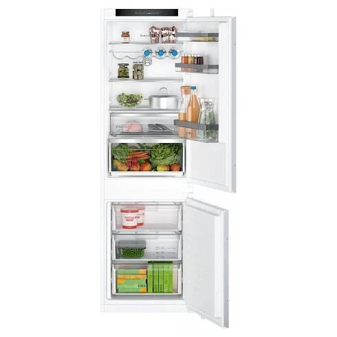 KIN86VSE0G 260L 60/40 Built-In Fridge Freezer with Sliding Hinge - White