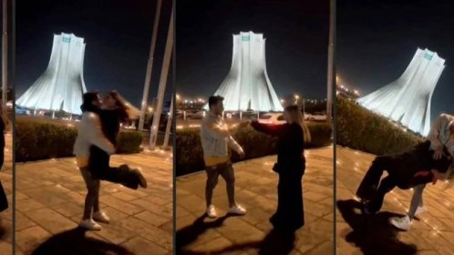 Provinili se tancem na náměstí. Místo svatby čeká snoubence v Íránu deset a půl roku vězení