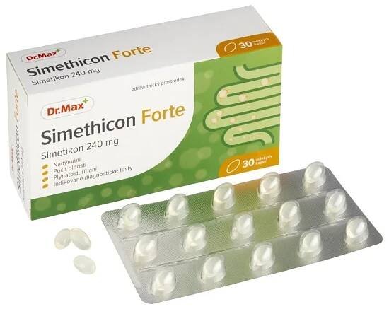 Dr. Max Simethicon Forte 240 mg 30 kapslí