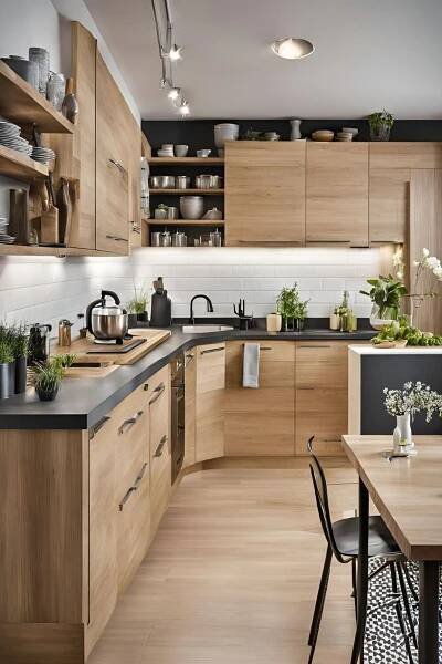 DIY Small Kitchen Renovation in 2025 | Kitchen cabinetry design, Kitchen inspiration design, Modern kitchen design