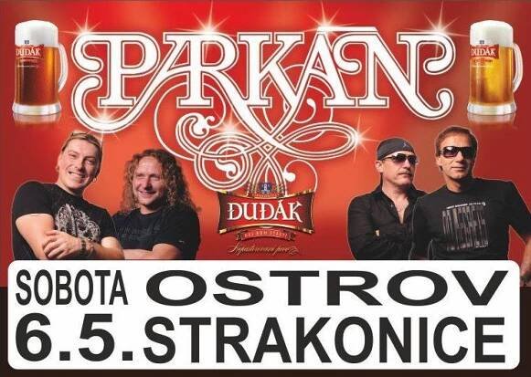 Koncert skupiny PARKÁN | Koncert | Akce | Strakonice