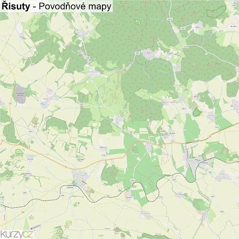 Řisuty - mapy | Kurzy.cz