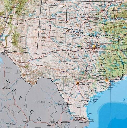 printable texas road map printable maps 2